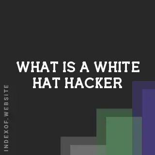 What is a white hat hacker? Banners
