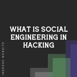 What is social engineering in hacking? Banners
